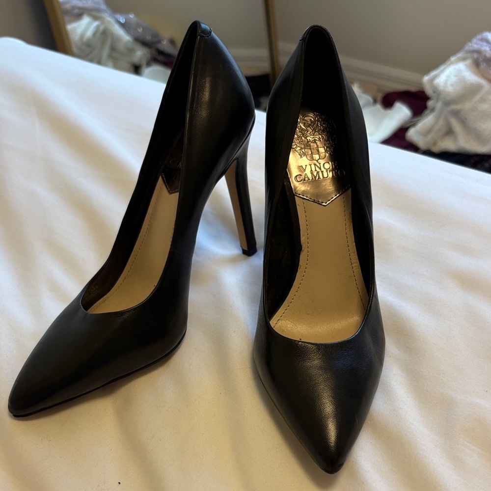 Vince Camuto Classic Black Heels